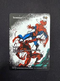 Terminate (BORDERLESS) Marvel's Spider-Man - Magic/MTG - Image 1