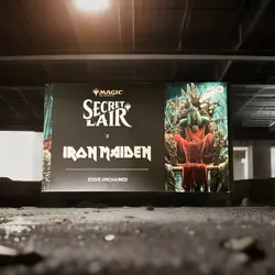 Magic the Gathering Secret Lair x Iron Maiden Eddie Unchained - Non-Foil - New - Image 1