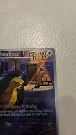 Gumshoos 153/132 Illustration Rare ME01: Mega Evolution Pokemon TCG NM +2 Poke!! - Image 3