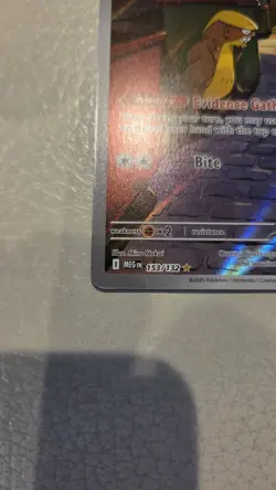 Gumshoos 153/132 Illustration Rare ME01: Mega Evolution Pokemon TCG NM +2 Poke!! - Image 4