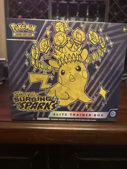 Pokemon Surging Sparks ETB Elite Trainer Box & Booster Bundle New Sealed - Image 2