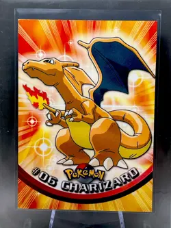 Vintage Topps Pokemon TV Animation Edition Charizard #06 ?NM??? - Image 1