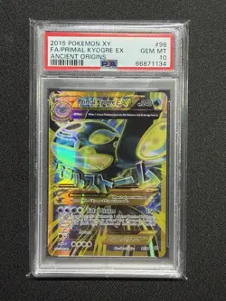 Pokemon TCG Ancient Origins Primal Groudon & Primal Kyogre EX PSA 10s SEQUENTIAL - Image 3