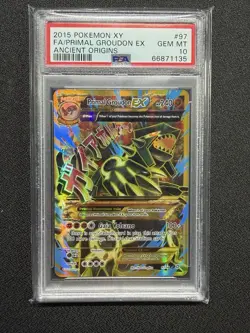 Pokemon TCG Ancient Origins Primal Groudon & Primal Kyogre EX PSA 10s SEQUENTIAL - Image 5