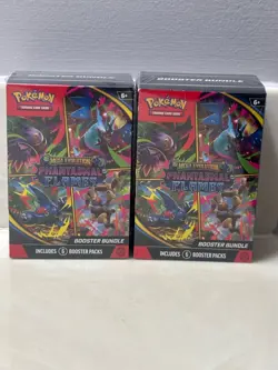 2 POKEMON PHANTASMAL FLAMES BOOSTER BUNDLES FACTORY SEALED IN HAND FAST SHIP - Image 1