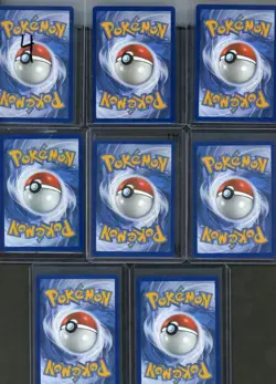 Lot of 8 Pokemon Team Rockets Mewtwo ex 240/182 Destined Rivals Gold Hyper Rare - Image 2