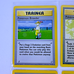 Lot of 6 Vintage Trainer Pokemon Cards WOTC Rare MP/LP - Image 2