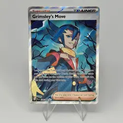 Pokemon Phantasmal Flames Grimsley's Move Ultra Rare 120/94 NM Pack Fresh - Image 1
