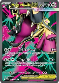 1x Mega Mawile ex | Mega Evolution | 162/132 | Ultra Rare | Holo | NM | Pokemon - Image 1