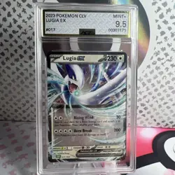 Lugia EX - 2023 Pokemon CLV #017/034 | AGS 9.5 Mint+ - Image 1