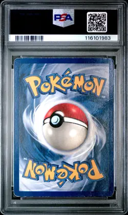 1999 POKEMON FOSSIL #4 DRAGONITE-HOLO PSA 2 - Image 2