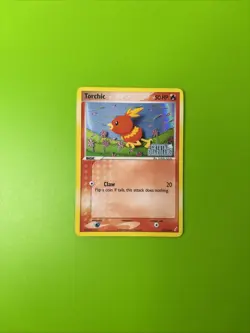 Torchic 65/100 EX Crystal Guardians Reverse Holo Stamped Pokemon Card LP+ - Image 1