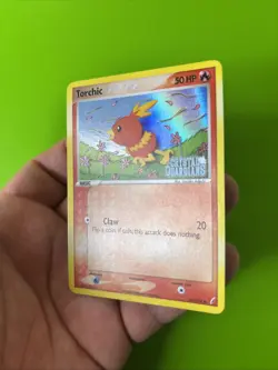 Torchic 65/100 EX Crystal Guardians Reverse Holo Stamped Pokemon Card LP+ - Image 4