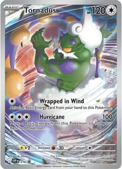 Tornadus 210 Sv: Scarlet & Violet Promo Cards Holo for sale online - Image 3