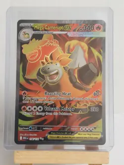 Pokemon TCG Ultra Rare Mega Camerupt Ex #156/132 Mega Evolution - Image 2