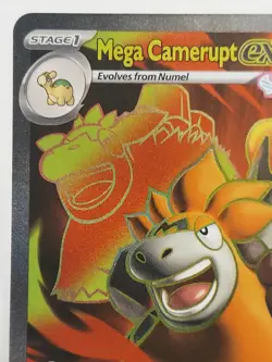 Pokemon TCG Ultra Rare Mega Camerupt Ex #156/132 Mega Evolution - Image 4
