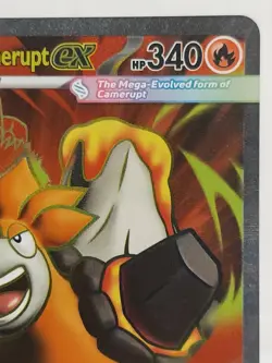 Pokemon TCG Ultra Rare Mega Camerupt Ex #156/132 Mega Evolution - Image 5