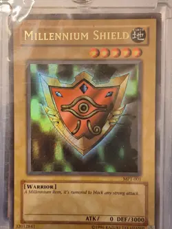 McDonald's Millennium Shield Promo MP1-001 Ultra Rare Yu-Gi-Oh Light Play LP - Image 1