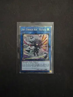 YuGiOh - Sky Striker Ace - Hayate [Quarter Century Secret Rare] (NM) - Image 1