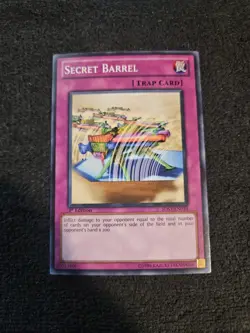 Yu-Gi-Oh! Secret Barrel 5DS2-EN034 5D's 1st Edition NM - Image 1