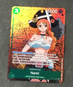 One Piece CCG Nami Alternate Art Foil card OP02-036 Paramount War - Image 1