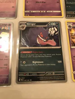 Lot Of 12 Gastly Haunter And Gengar Pokemon Cards - Image 4