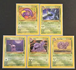 Lot of 30 Vintage WoTC 1999-2000 Pokemon Cards Base Set Fossil Gym Heroes Jungle - Image 3
