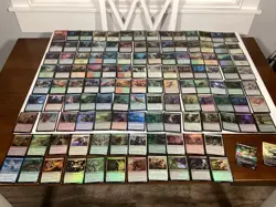 Magic The Gathering Foils Mostly Commons And Uncommon’s 122 Card Lot - Image 3
