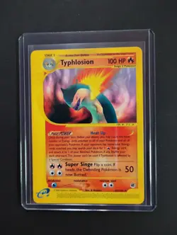 Typhlosion 65/165 Expedition Base Set Non-Holo 2002 WOTC Vintage Pokemon Card NM - Image 3