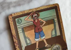 Monkey D. Luffy C255 ONE PIECE CARD Carddass Hyper Battle BANDAI 2000 F/S - Image 5