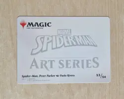 Spider-Man, Peter Parker Art Series Card 53/54 - MTG Marvel Spiderman 2025 - Image 2