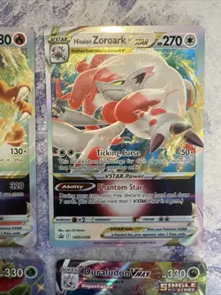 Pokemon Card Lot Of 6 VSTAR & VMAX Full Art With Charizard VSTAR 018 NM - Image 4