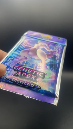 Custom Pokemon TCG Pocket Genetic Apex Mewtwo Booster God Pack - 5 Cards - Image 2