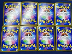Lot of 8 Eeveelutions ex Full Art Holo Japan Pokemon Cards Vaporeon Jolteon - Image 2