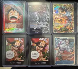 One Piece Op-13 English Lot Of 12 Cards Alt Leader Luffy & More See Description - Image 2