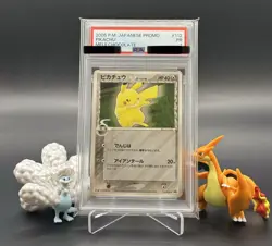 PSA 1 Pikachu 112/PCG-P Meiji Promo Delta Japanese Pokemon Graded Card - Image 2