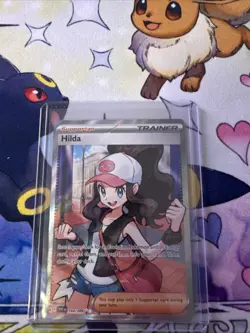 Hilda 164/086 Full Art White Flare Pokemon TCG Trainer Card NM Read Desc - Image 1