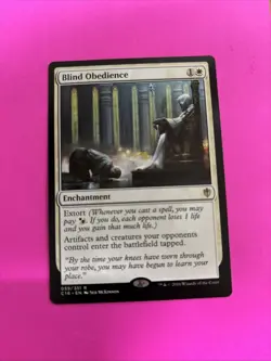 Mtg Blind Obedience Commander 2016 Regular Magic The Gathering Card - Image 1