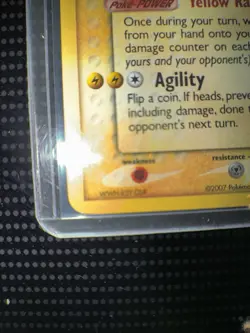 Jolteon Gold Star Holo Ultra Rare Vintage Pokemon Card 101/108 *LP* - Image 4
