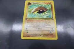 Kabuto 1st edition 50/62 Fossil Pokemon Card FREE SHIPPING - Image 3