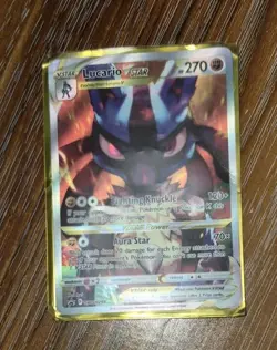 Pokemon TCG Card Lucario VSTAR Full Art SWSH291 SWSH: Sword & Shield Promo - Image 4