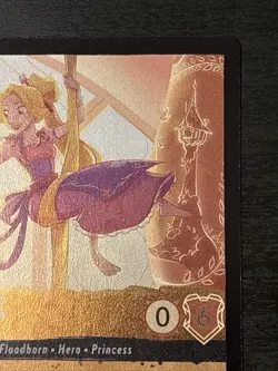 Lorcana Rapunzel - Gifted Artist Near Mint Cold Foil Disney Lorcana Promo Cards - Image 3