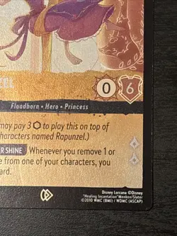 Lorcana Rapunzel - Gifted Artist Near Mint Cold Foil Disney Lorcana Promo Cards - Image 4