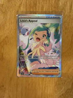 Pokemon Card Lisias Appeal Sir Surging Sparks Holo 246/191 NM Condition - Image 1