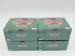 Lot of (4) One Piece Card Game TCG Legacy of The Master OP-12 Booster Box - Image 4