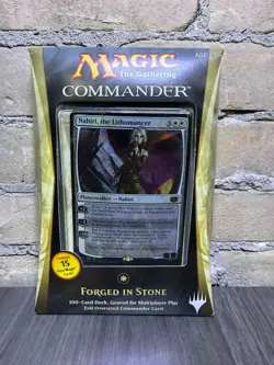Magic The Gathering Commander 100 Card Deck Forged In Stone - Image 1