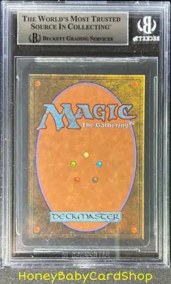 MTG Arabian Nights 1993 Ydwen Efreet BGS 8.5Q++ (Baby Quad++) NM/MT+ 93/94 - Image 2