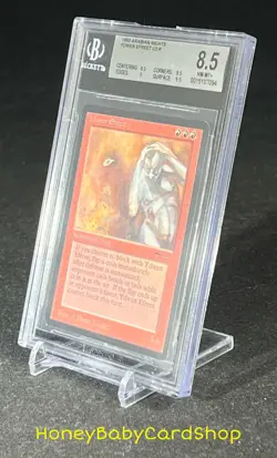MTG Arabian Nights 1993 Ydwen Efreet BGS 8.5Q++ (Baby Quad++) NM/MT+ 93/94 - Image 3