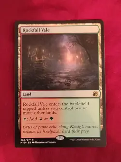 Rockfall Vale MID #266 Rare Land Regular NM+ - Image 1