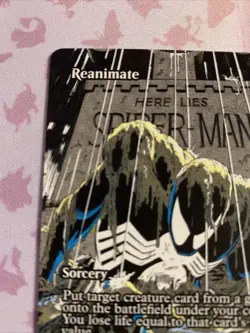 Reanimate, Borderless Art 0020, Spider-Man Marvel, Magic MTG NM Non Foil - Image 3